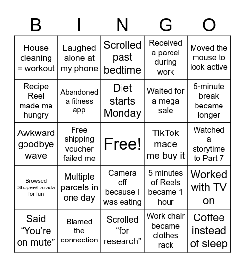 ClinkIT Bingo Card