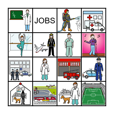JOBS Bingo Card