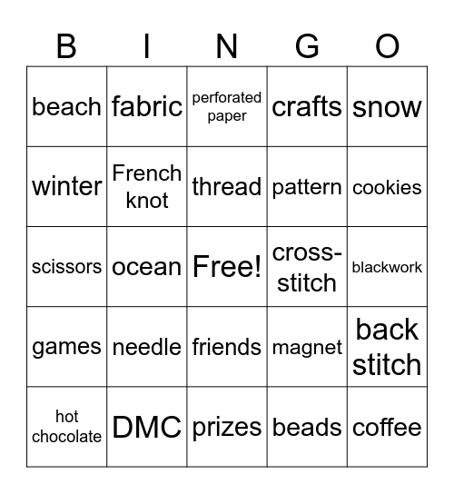 Retreat 2027 Bingo Card