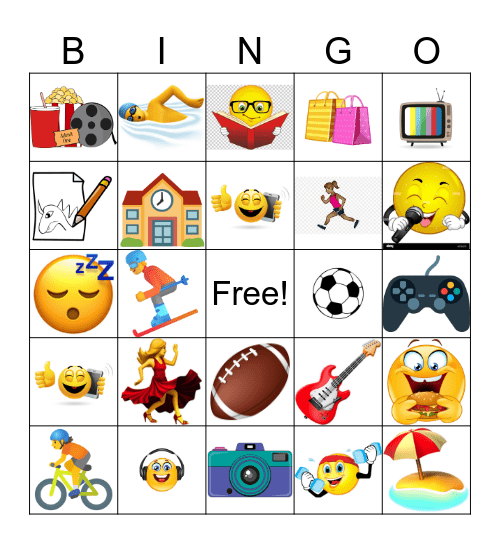 PASATIEMPOS Bingo Card