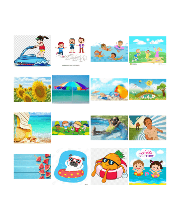 Summer Fun! Bingo Card