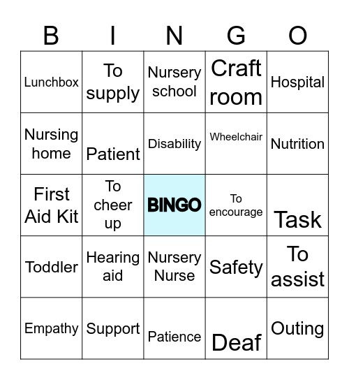 SOA BINGO Card