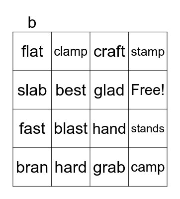 Camp is a Blast  Bingo Card