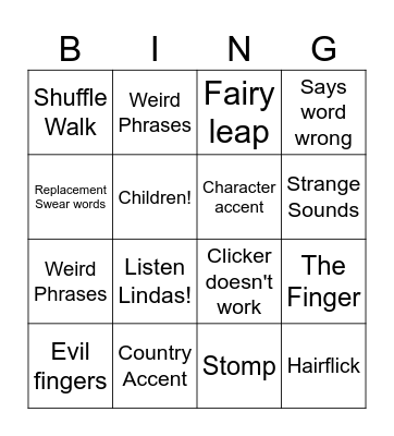 HEATON BINGO Card