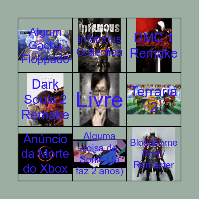 Gamescom 2026 Bingo Card