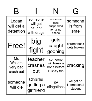 Olhs 2026-2067 Bingo Card