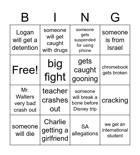 Olhs 2026-2067 Bingo Card