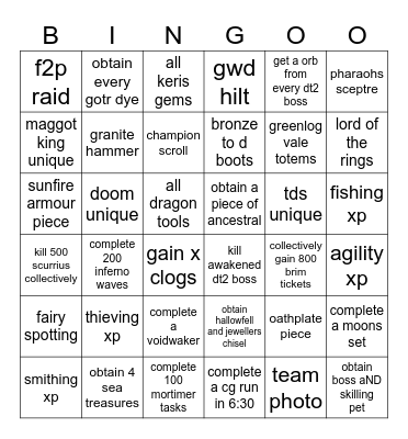 frings bingo 3 Bingo Card