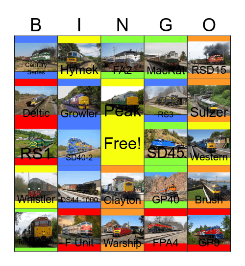 The Legendary Deltics and other Diesels that I would like to use a paintbrush while Laurie passed away one day Bingo Card