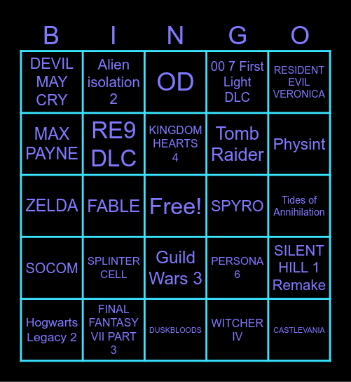 KATKREW GAMESCOM 2026 Bingo Card