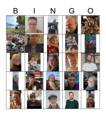 Familie van den Berg Bingo Card