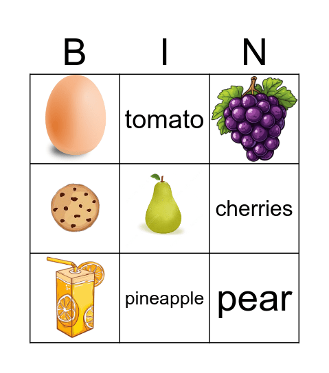 I'VE GOT ... Bingo Card