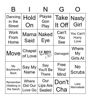 Girl Power! Bingo Card
