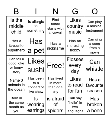 Kick off 2026 Bingo! Bingo Card