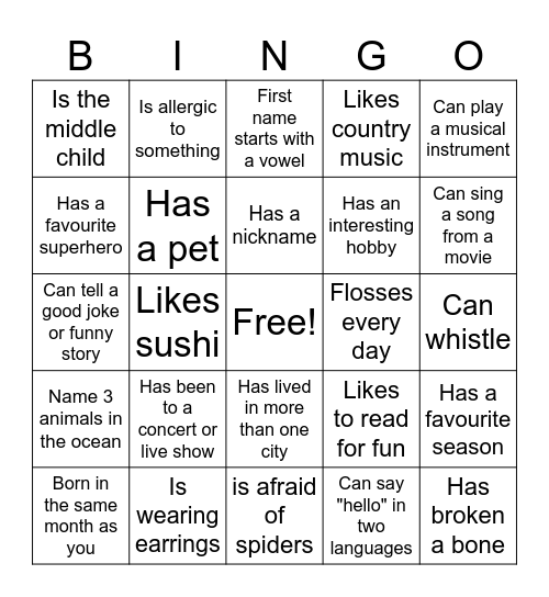 Kick off 2026 Bingo! Bingo Card
