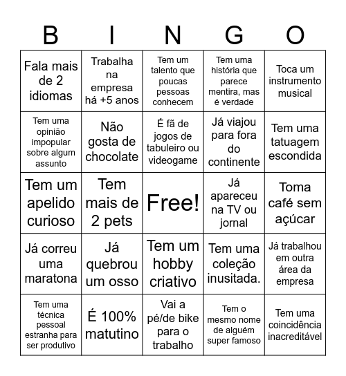 BINGO TRADE ON Bingo Card