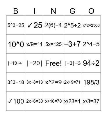 BTS Bash High Bingo Card