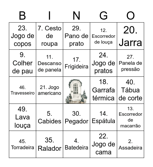 Bingo bi Bingo Card