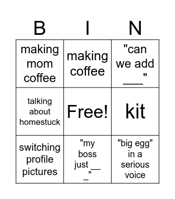 jolly es Bingo Card