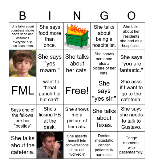 Jump off Gonda Bingo Card