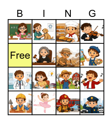 Career Bingo Card