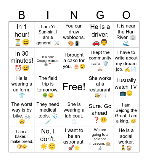 B10 L20 Answers Final Review Bingo Card