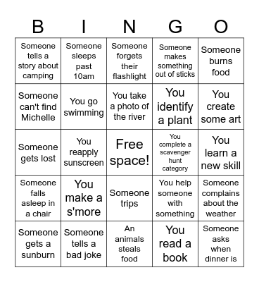 Untitled Bingo2 Bingo Card