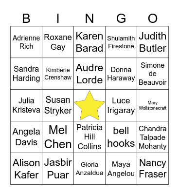 Find someone who has read.... Bingo Card