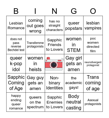 Do you even Media? Bingo Card