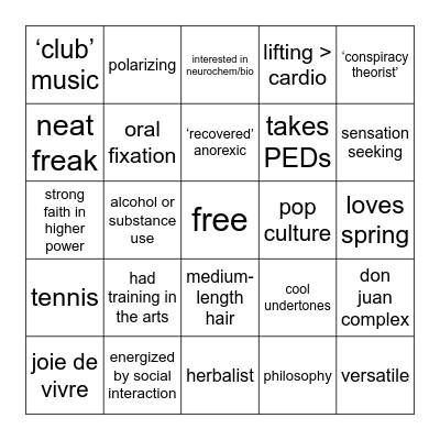 CC40IR’s bingo Card
