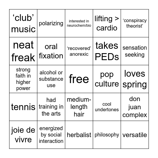 CC40IR’s bingo Card