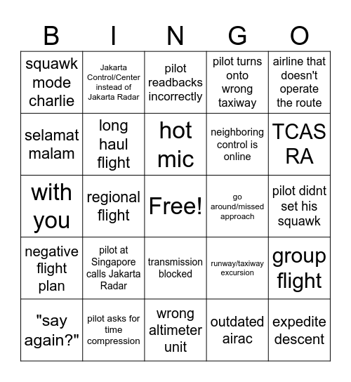 attempt to make a bingo Card