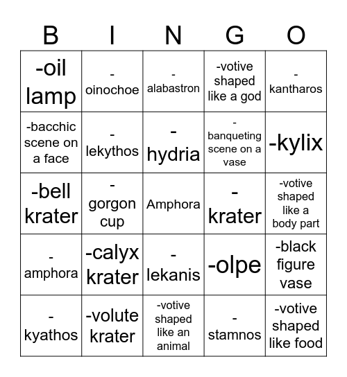 Centro Campania Bingo Card