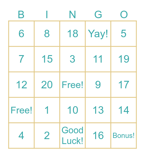 Try Out Biologi Bingo Card