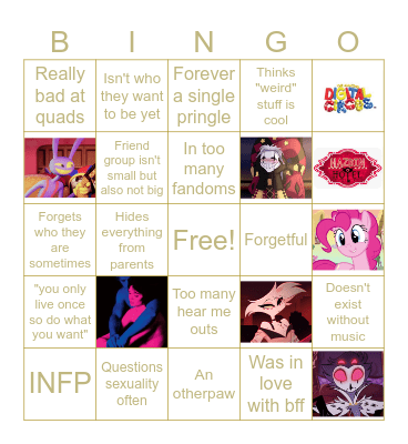Shanons cheesy bingo Card