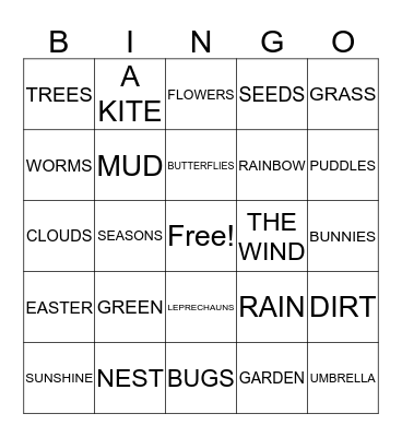 JELLY    BEANO Bingo Card