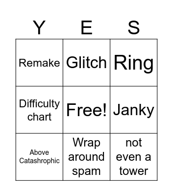 TC bingo Card