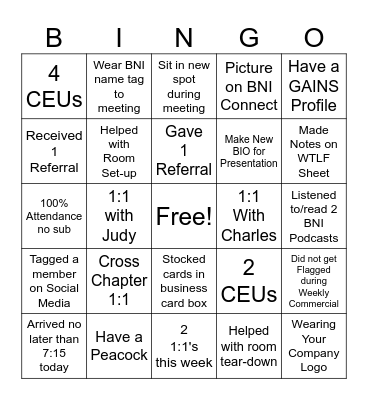TIDAL REVENUE AUG 2026 Bingo Card