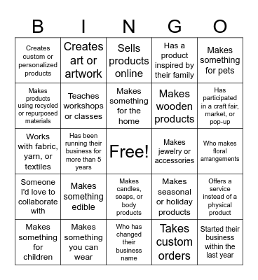 The Local Collective Community Bingo Card