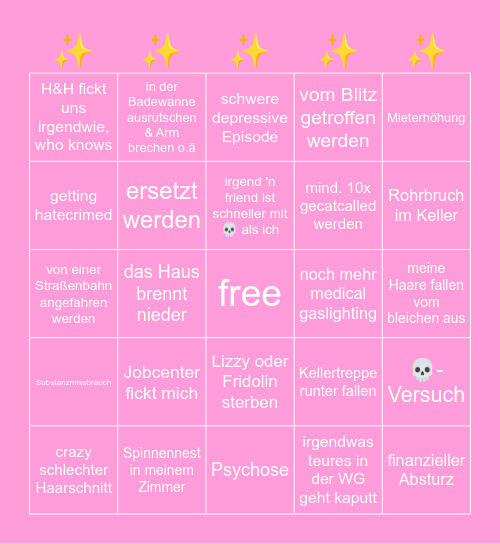 2026 bullshit bingo Card