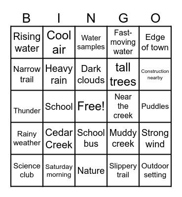 Setting Bingo Card