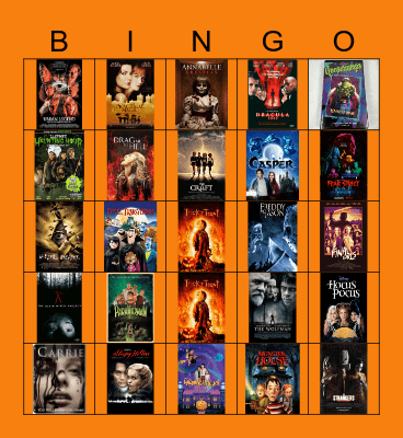 🖤🦇Halloween🕸🖤 Bingo Card