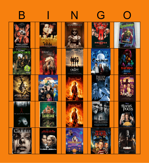 🖤🦇Halloween🕸🖤 Bingo Card
