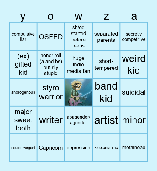x Bingo Card