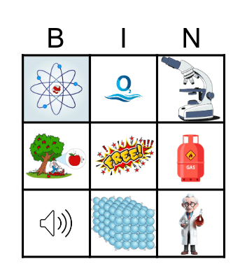 Science Bingo Card