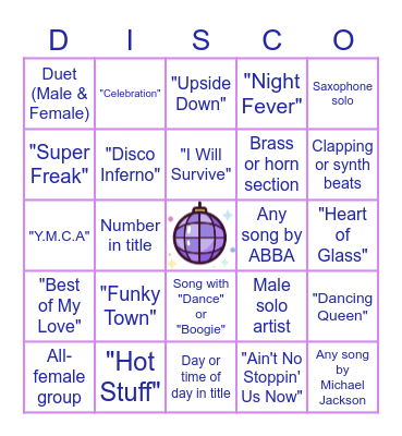 Let's Bingo Card