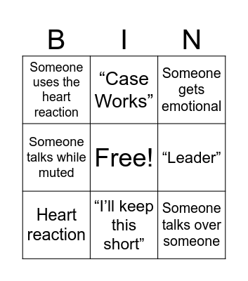 Farewell Allyson! Bingo Card