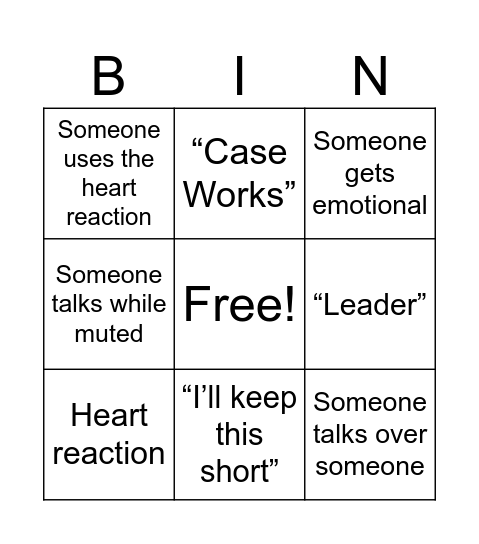 Farewell Allyson! Bingo Card