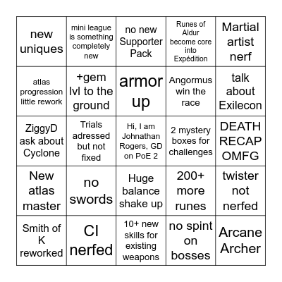 0.5.5 Bingo Card
