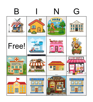 Location Bingo Card